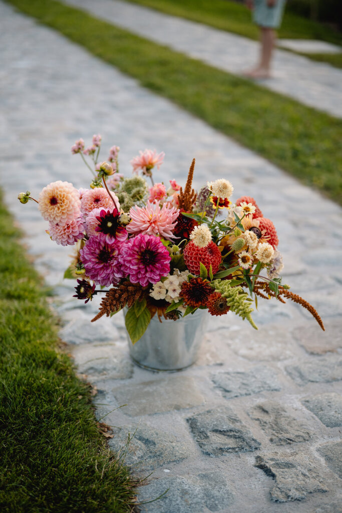 Feest Feestbloemen Huwelijk Tafelvaasjes Pluktuin Seizoensbloemen