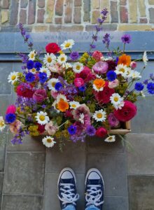Feest Feestbloemen Huwelijk Tafelvaasjes Pluktuin Seizoensbloemen